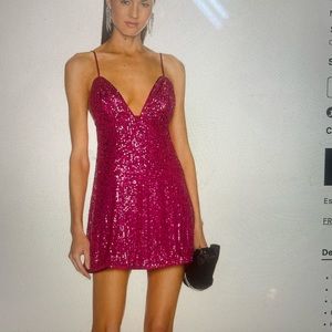 Magenta MAJORELLE Nyx Dress
